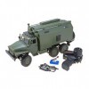 s-idee® 18182 B36 Truck Militaire RC Camion Ural B36 Camion Camion 6WD RTR 1:16 avec Batterie + Chargeur