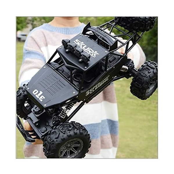 WANIYA1 1/10 RC RC Auto Télécommande Crowler Climber Camion Monster Camion 2.4GHz All Terrain Tout-Road Escalerie Haute Vites