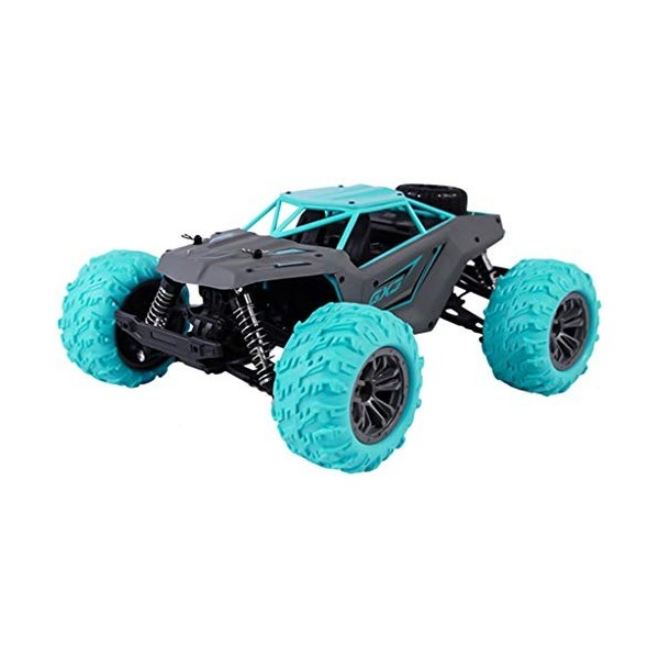 IIIL RC Voiture Télécommandée Off Road 4WD Vitesse, 1/14 36+Km/H Camions Radiocommandée pour Enfants,Bleu