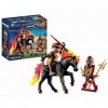 Playmobil 71213 Chevalier Burnham Raider avec Cheval de feu