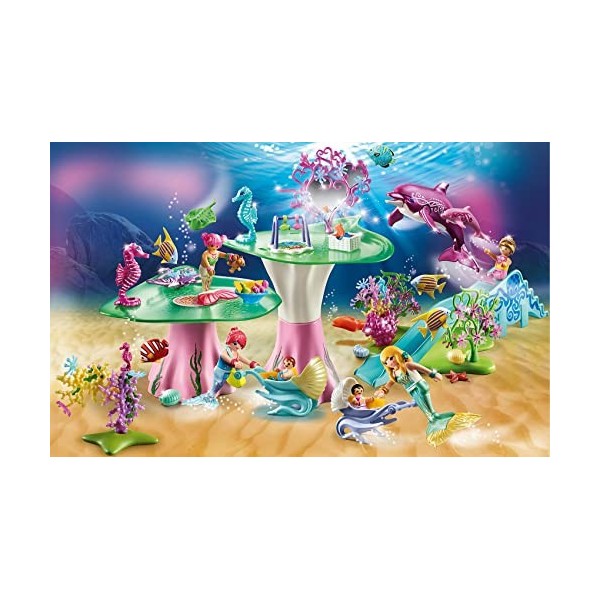 Playmobil 70886 Aire de Jeux pour Enfants sirènes - Magic- Le Palais de Princesses- Promo-Pack Coffret Univers