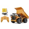 MADBLR7 Voiture RC Benne Basculante Modèle 2.4G Camion RC 6 Canaux Bulldozer 1:18 RC Camions Véhicule Jouets Télécommande Con