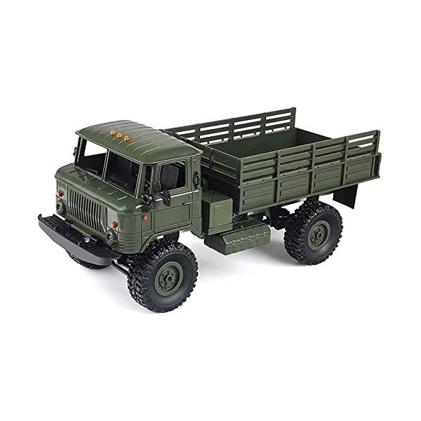 YZBHHWW Voitures Rc Camions Rc Camions Militaires Tout-Terrain sur Chenilles Rc, Échelle 1:16 2.4Ghz Camions Télécommandés Vo