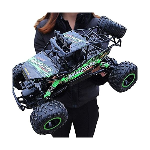 Darenbp Jouet télécommandé pour garçons Voitures de RC 2,4 GHz Tous terrains Camion RC Camion RC Camion haute vitesse Camion 