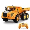 Jouet de camion à benne basculante de construction télécommandé jouets de camion à benne basculante RC pour enfants garçons 2