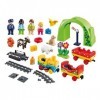 Playmobil 1.2.3 70179 Train avec passagers et Circuit 1.2.3 1.2.3 - 18-36 Mois Ses Premiers