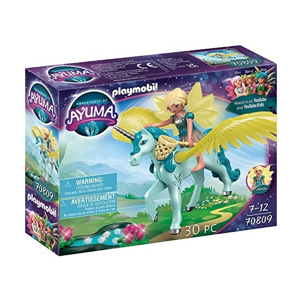 Playmobil 70809 Crystal Fairy avec Licorne - Adventures of Ayuma - Place à la Magie des fées