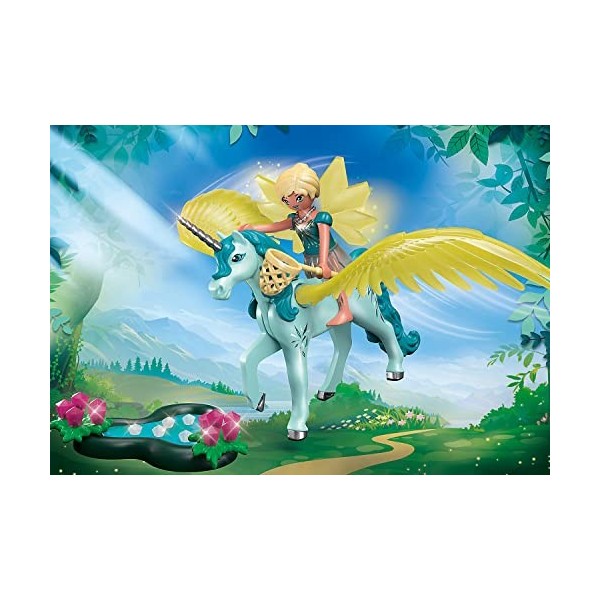 Playmobil 70809 Crystal Fairy avec Licorne - Adventures of Ayuma - Place à la Magie des fées