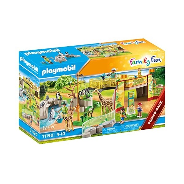 PLAYMOBIL 71190 Ménagerie - - Le parc animalier -