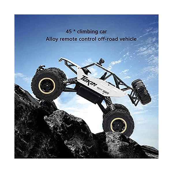 WANIYA1 4x4 Télécommande de télécommande 2.4GHz Télécommande Rock Crawler Haute Vitesse Halte Vitesse Car Télécommande Camion