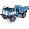 WANIYA1 Rc Camion 1/16 Tous Les terrains Hors Route Rc Voiture avec LED Lumières, 2,4 g sans Fil 45 ° Rc Modèle de Camion Mon