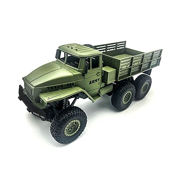 JHYS Véhicules de Construction de Figurine de Jouet, modèle de Camion Militaire de Simulation véhicule Tout-Terrain électriqu