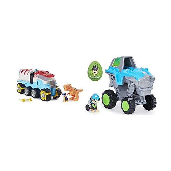 La Pat Patrouille – Camion Pat Patrouille Dino PATROLLER – Camion Jouet Motorisé Tout-Terrain Dino Rescue & VÉHICULE + Figu