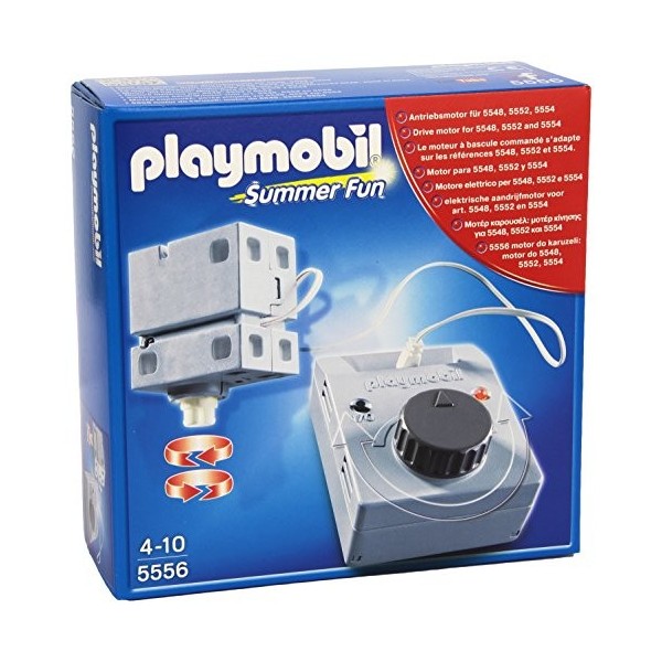 Playmobil - 5556 - Jeu De Construction - Moteur À Bascule Commande