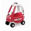 little tikes Cozy coupe Ride ‘n Rescue - Une voiturette denfant pour vivre de nouvelles aventures -Plancher détachable - Enc