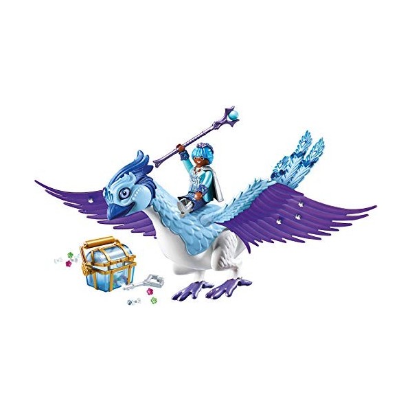 Playmobil 9472 Gardienne et Phénix Royal avec Une boîte à Bijoux et de Nombreux Accessoires pour orner Le Plumage du phénix, 