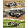 HAIBOXING Voiture télécommandée 4WD 1:18 RC Car Hailstorm, 2,4 GHz 36 km/h Haute Vitesse RC Voiture Tout Terrain, RTR Monster