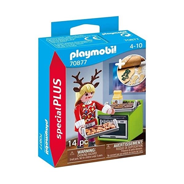 Playmobil 70877 Pâtissière avec emporte-pièce - City Life - La Maison Moderne - Special Plus Petit Prix