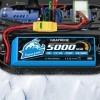 Yowoo 2 Pack 3S Lipo Batterie 5000mAh 150C 11,1V Graphène RC Batterie avec XT90S Connecteur pour 1/8 Proportional Vehicles Sl