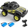 DODOELEPHANT Voiture télécommandée Offroad RC 1:16 RC Cars 4WD Monster truck Drift 25 km/h 2,4 GHz Jouet électrique pour enfa