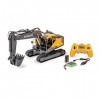 Carson 500907339 Volvo 1:16 Crawler Excavator - véhicule de Construction télécommandé pour Les Enfants à partir de 8 Ans, exc