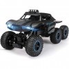 Zhangl 1/12 RC Voiture 6WD 2,4 GHz Télécommande à Grande Vitesse Hors Route du véhicule 6x6 RC Rock Crawler Buggy SUV Escalad