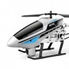 HEBXMF Avion RC 2,4 Ghz Avion Rc Électrique 72 cm Grand Hélicoptère Télécommandé avec Caméra Alliage Résistant Aux Chutes Avi