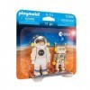 Playmobil 70991 Duo Astronaute ESA et Robert- Space- lespace- Deux Personnages Petit Prix