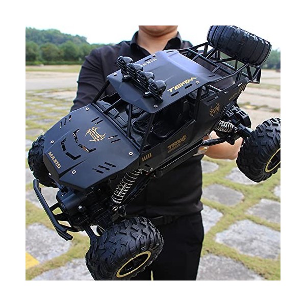 SZITW 4WD RC Truck Hobby Grade RC Car 4X4 Alliage Rock Crawler 1/12 Truck, Grande voiture descalade hors route télécommandée