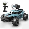 HEBXMF Voitures RC Tout Terrain Escalade Rapide Buggy RC 720P HD FPV caméra Voiture télécommandée 4WD Camion RC Tout-Terrain 