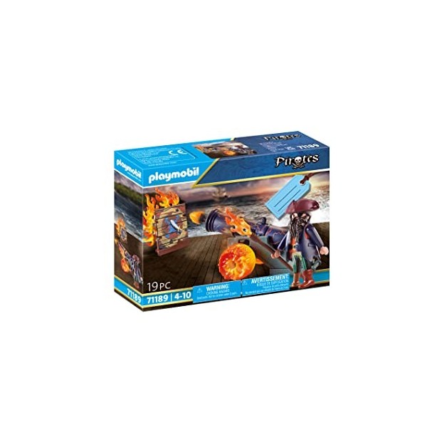 Playmobil 71189 Pirate et Canon de feu