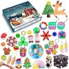 Fidget Advent Calendar 2021 Pop Toy Pack,24 Day Christmas Countdown Calendar Sensory Stress Relief Toys Pack,Surprise Xmas Gi