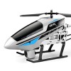 HEBXMF Avion RC Avion Rc électrique 2,4 GHz 72 cm Grand hélicoptère Rc Drone RC avec caméra Alliage Avion RC résistant aux Ch