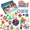 Fidget Advent Calendar 2021 Pop Toy Pack,24 Day Christmas Countdown Calendar Sensory Stress Relief Toys Pack,Surprise Xmas Gi