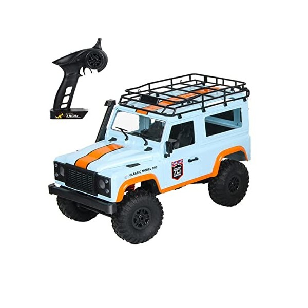 KOCAN Camion télécommandé 2.4Ghz 1/12 Voiture télécommandée Hors Route camions 4WD Pleine échelle Voiture descalade Jouets C