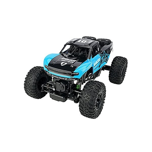 HEBXMF RC Cars 2.4G Véhicule télécommandé tout-terrain, Camion jouet amphibie, Camion RC descalade électrique tout-terrain, 