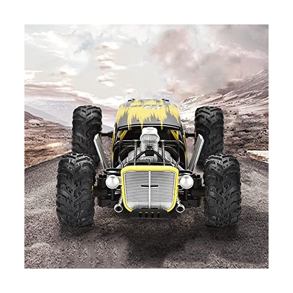 Voiture RC demi-échelle 1:10 20 KM/H grand pied escalade 4 roues motrices haute vitesse tout-terrain 2.4G télécommande Buggy 