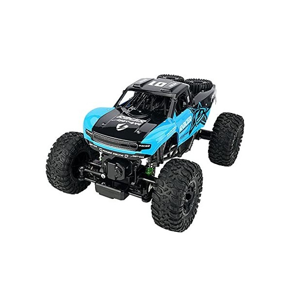 FACAIDAJI Camion amphibie RC 1/10 échelle Hors Route Monster Truck Voiture télécommandée pour Enfants Adultes Tout Terrain ét