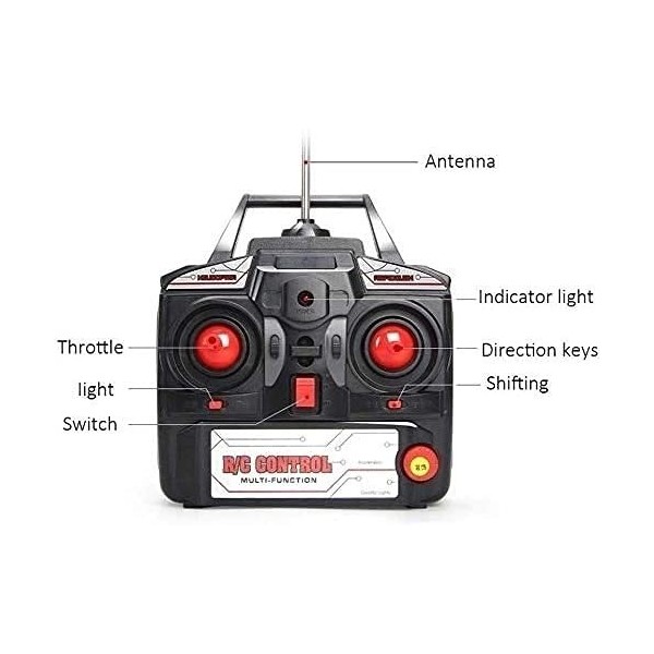 Zhangl À Distance Control Plane 3.5 canaux RC Drone Ado Boy Mini télécommande Infrarouge Avion hélicoptère dintérieur/extéri