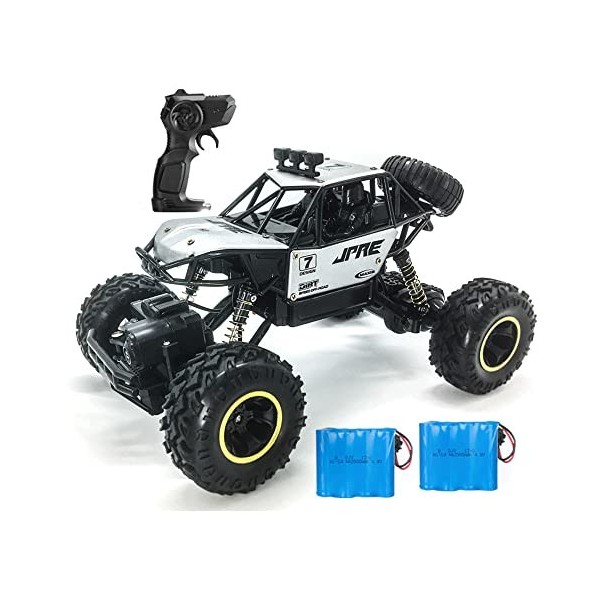 Alloy Mountain Off-Road RC Car1: 16 échelle 4WD Amortisseur Escalade 2.4G Télécommande Buggy USB Modèle Électrique Enfants Jo