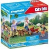 Playmobil 70990 Grands-Parents avec Petit-Fils- City Life - La Maison Moderne - Personnages Enfant