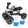 Alloy Mountain Off-Road RC Car1: 16 échelle 4WD Amortisseur Escalade 2.4G Télécommande Buggy USB Modèle Électrique Enfants Jo