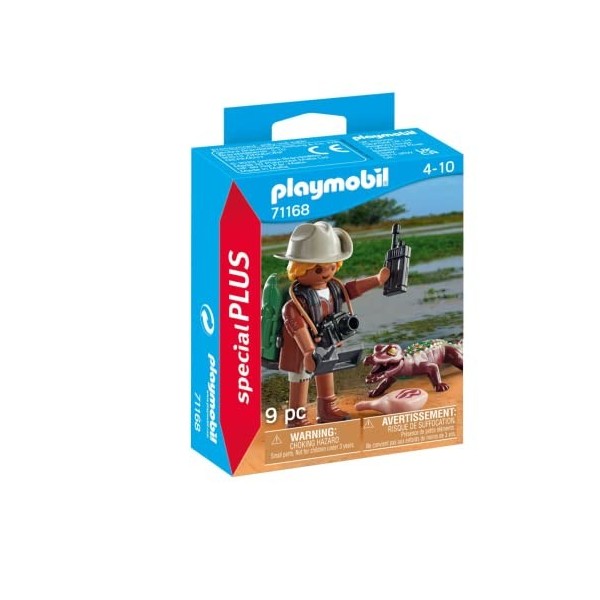 Playmobil 71168 Explorateur et Alligator- - Dino Rise - Aventure Action