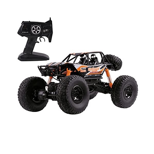 HEBXMF Voitures RC Grand véhicule RC tout-terrain de 18,9 pouces, buggy RC descalade 4WD AbsorpShock, camion RC à la dérive 