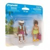 Playmobil Couple de vacanciers Multicolor 70274