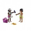 Playmobil Couple de vacanciers Multicolor 70274