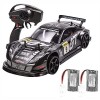 GUYANA Voiture de Course GT RC Drift à léchelle 1/10, Jouet de Voiture de dérive télécommandée, Cadeau pour Enfants, Voiture