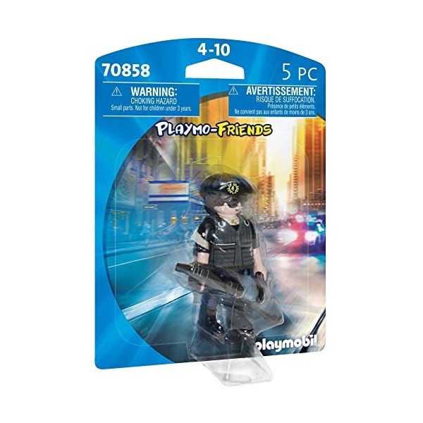 Playmobil 70858 Policier - City Action - Les policiers - playmo Friends Petit Prix