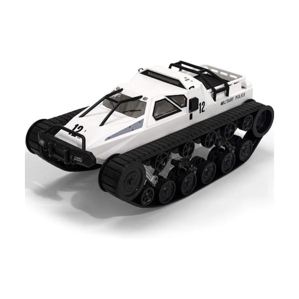 GUYANA 1/12 Voiture télécommandée 2.4G Rechargeable sur chenilles Escalade Voiture télécommandée Tout-Terrain véhicule RC Jou