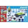 Playmobil- Netturbine avec véhicule électrique, 71433